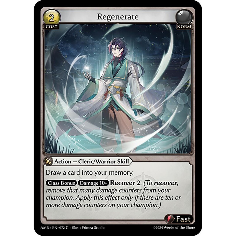 Regenerate (072) [Mortal Ambition]