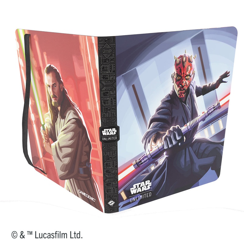 Star Wars: Unlimited Casual Alubum 18-pocket – Qui-Gon Jinn / Darth Maul