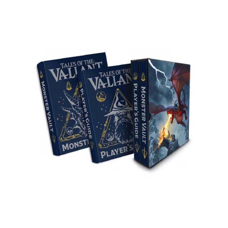 Tales of the Valiant RPG: Player’s Guide & Monster Vault Slipcase Limited Edition Gift Set