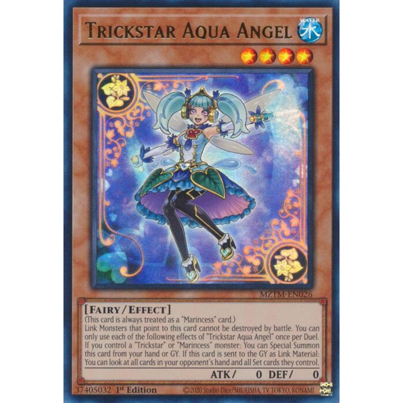 Trickstar Aqua Angel [MZTM-EN026] Ultra Rare