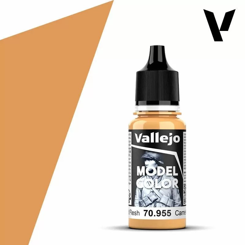 Vallejo Model Colour – Flat Flesh (Single Bottle 18ml)