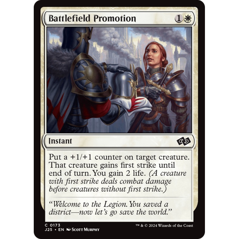 Battlefield Promotion [Foundations Jumpstart]