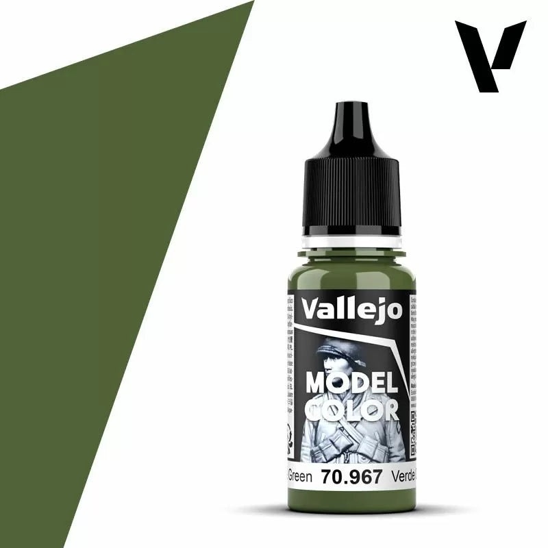 Vallejo Model Colour – Olive Green (Single Bottle 18ml)