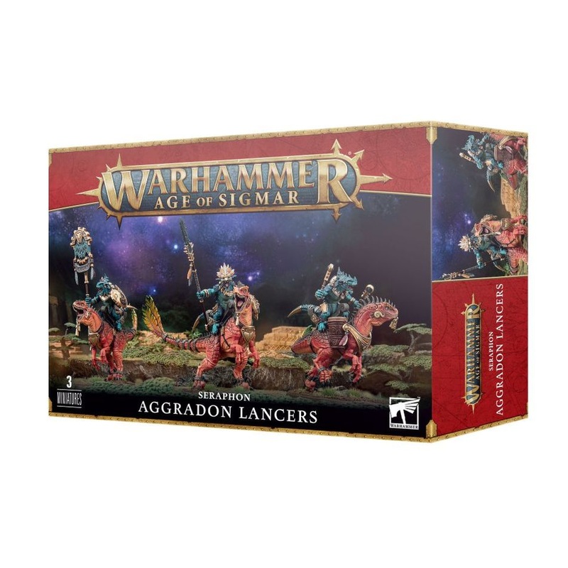 Warhammer Age of Sigmar Seraphon – Aggradon Lancers