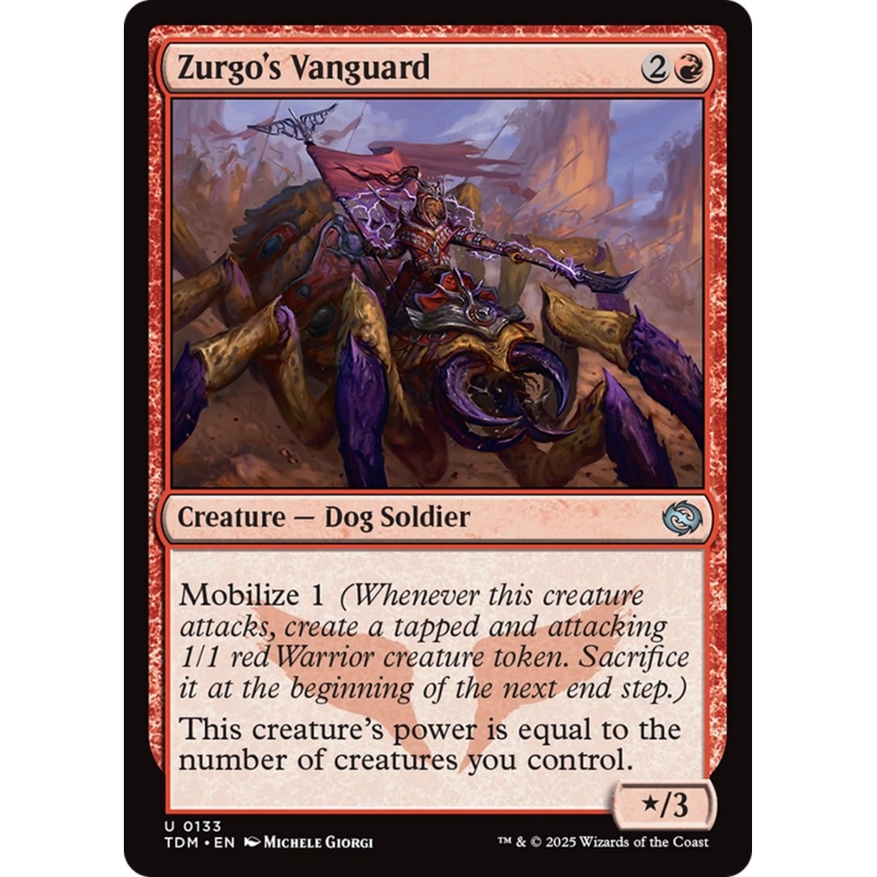 Zurgo’s Vanguard [Tarkir: Dragonstorm]