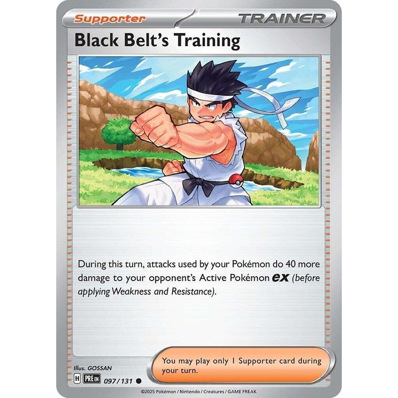 Black Belt’s Training (097/131) [Scarlet & Violet: Prismatic Evolutions]