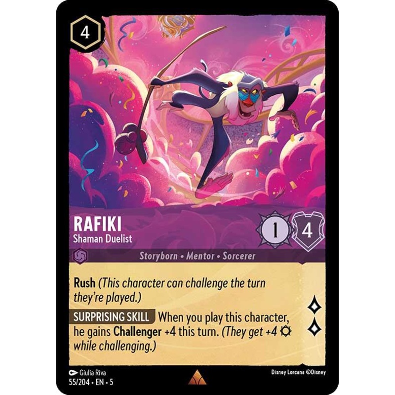 Rafiki – Shaman Duelist (55/204) [Shimmering Skies]