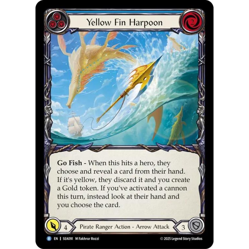 Yellow Fin Harpoon [SEA091] (High Seas)