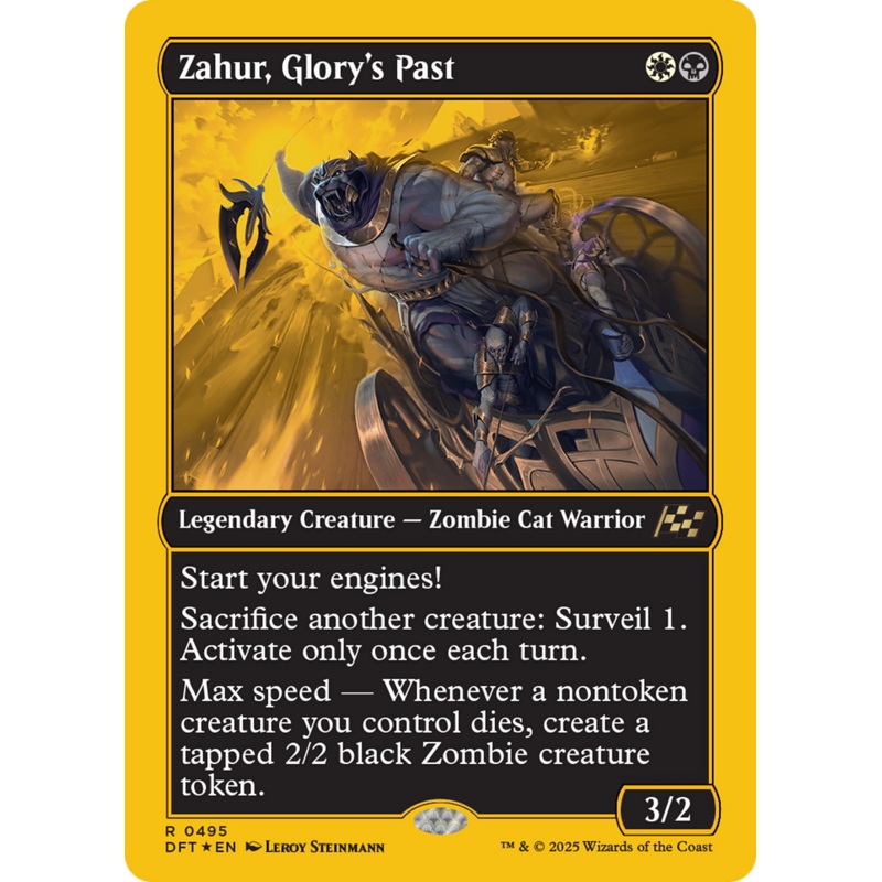 Zahur, Glory’s Past (First-Place Foil) [Aetherdrift]