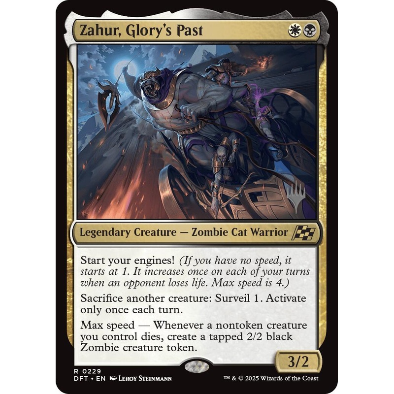Zahur, Glory’s Past (Promo Pack) [Aetherdrift Promos]