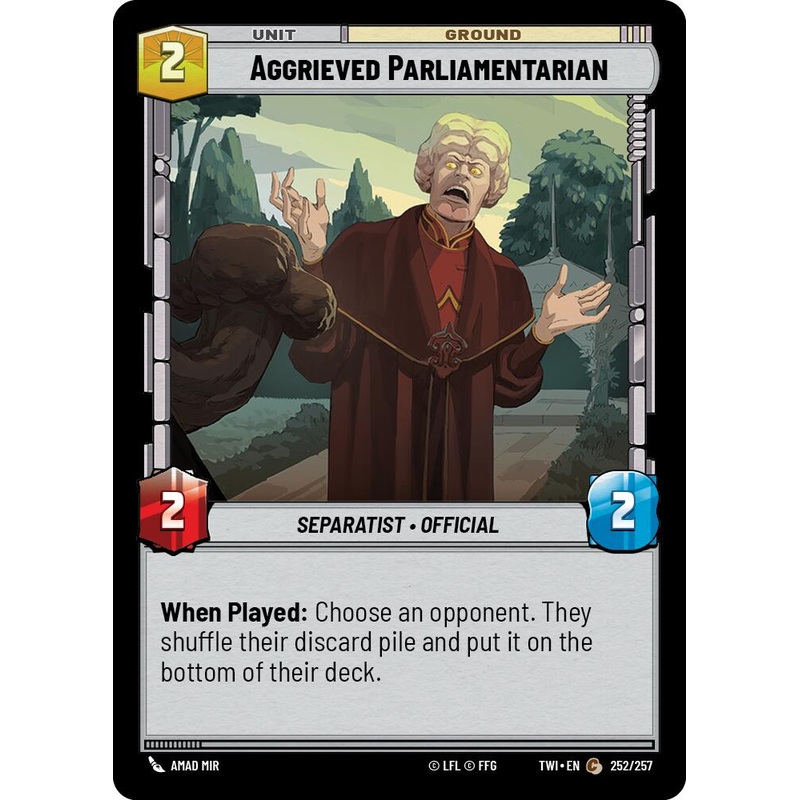Aggrieved Parliamentarian (252/257) [Twilight of the Republic]