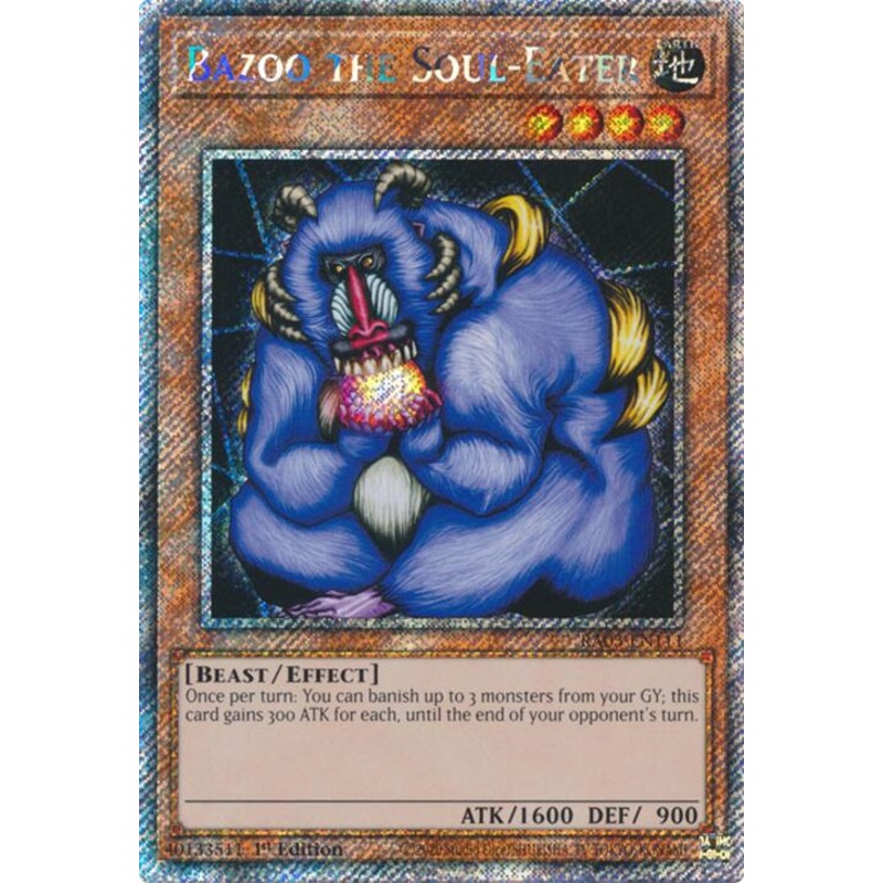 Bazoo the Soul-Eater (Platinum Secret Rare) [RA03-EN111] Platinum Secret Rare