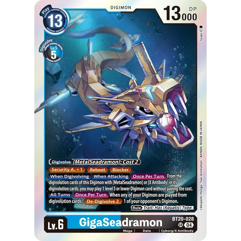GigaSeadramon [BT20-028] [Release Special Booster Ver.2.5]