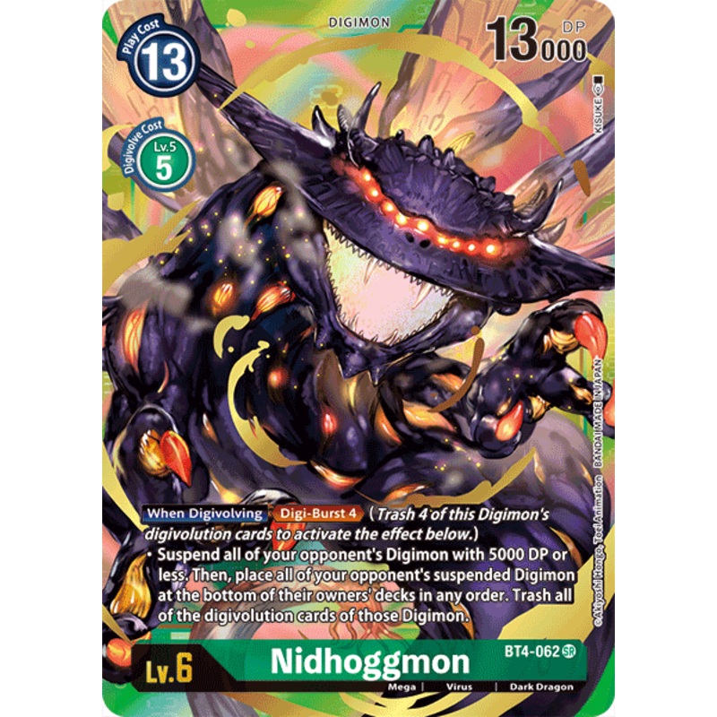 Nidhoggmon [BT4-062] (Alternate Art) [Great Legend]