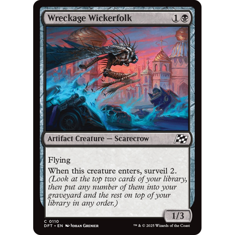 Wreckage Wickerfolk [Aetherdrift]