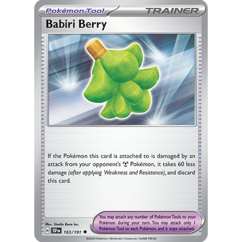 Babiri Berry (163/191) [Scarlet & Violet: Surging Sparks]
