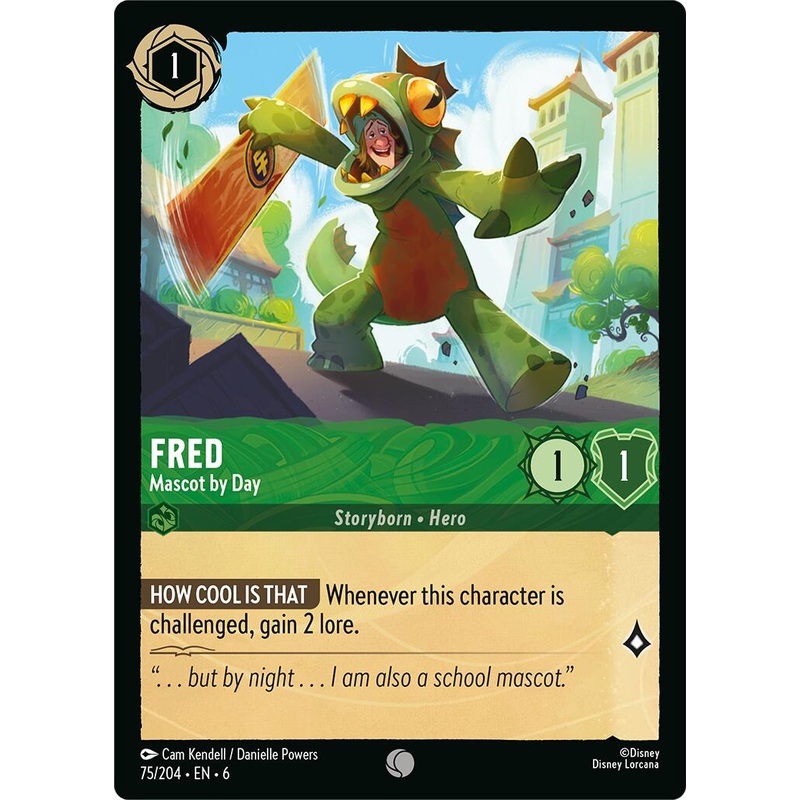 Fred – Mascot by Day (75/204) [Azurite Sea]