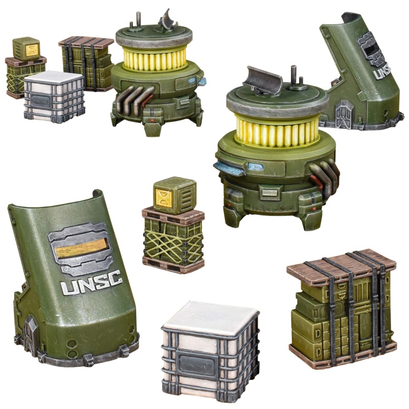 Halo: Flashpoint – UNSC Scenery Set