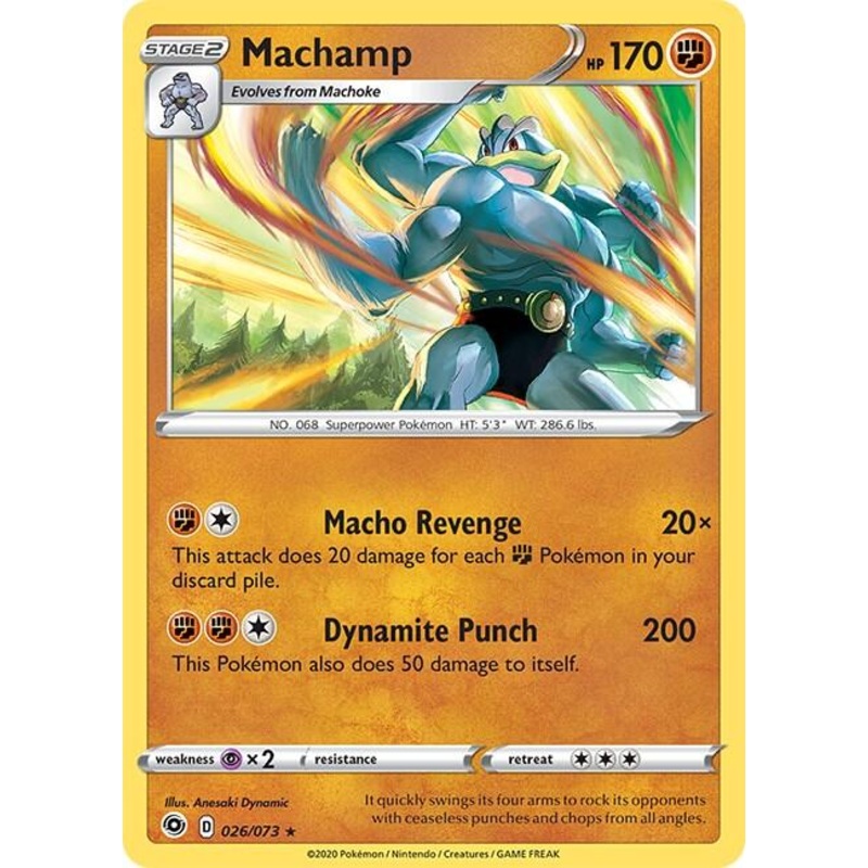 Machamp (26/73) (Intro Deck) [Sword & Shield: Champion’s Path]