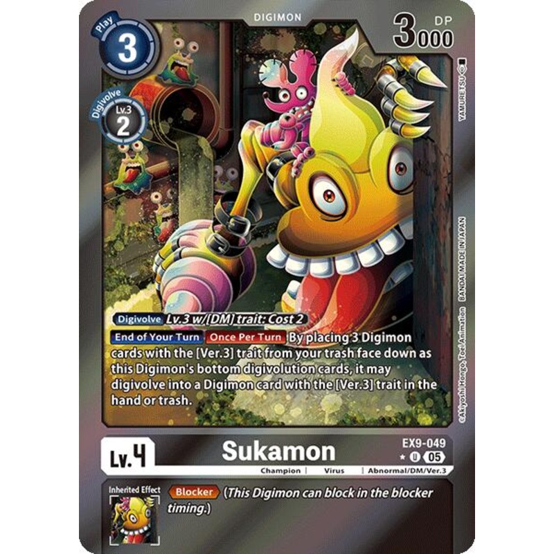 Sukamon [EX9-049] (Limited Foil) [Versus Monsters]
