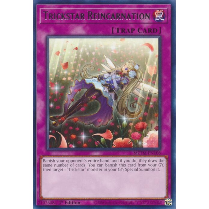 Trickstar Reincarnation [MZTM-EN108] Rare