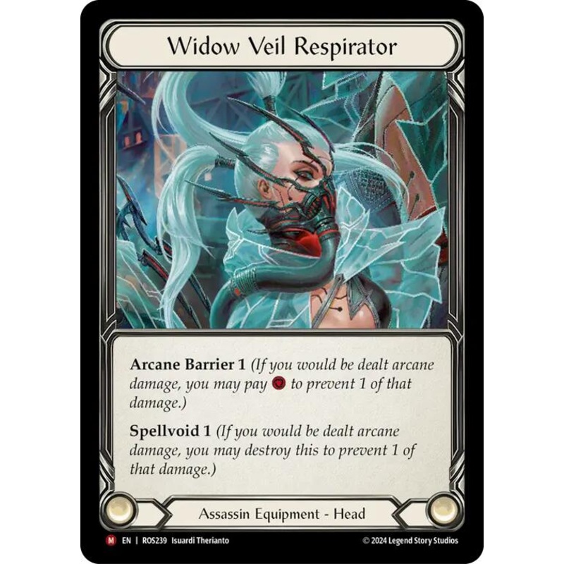 Widow Veil Respirator [ROS239] (Rosetta)