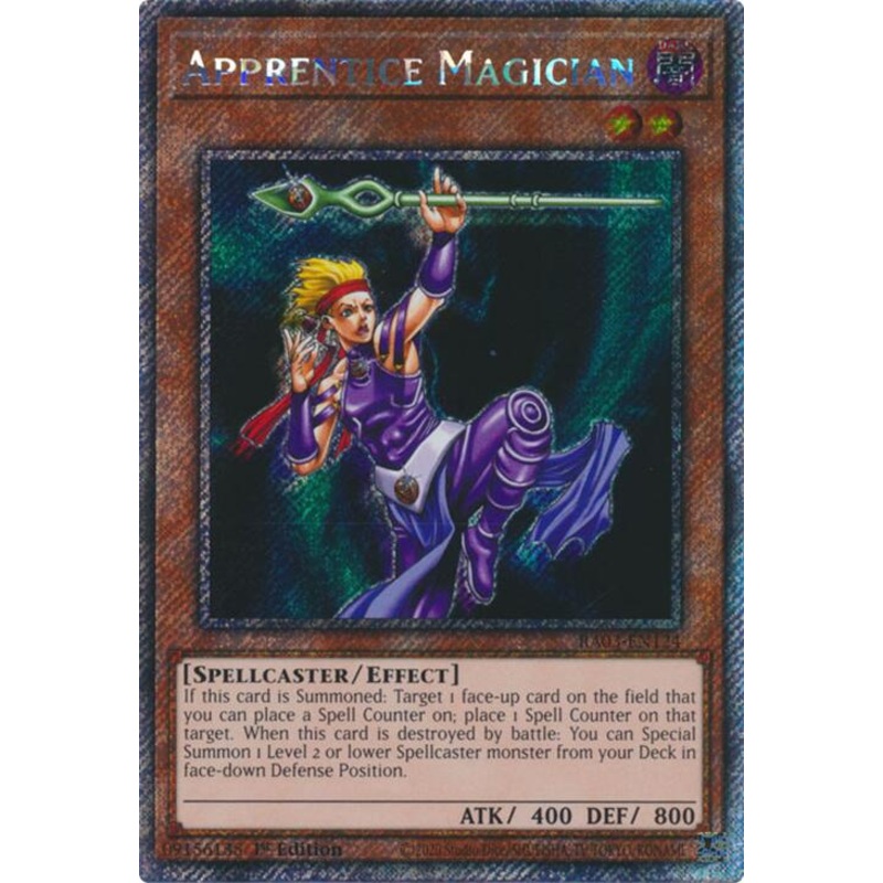 Apprentice Magician (Platinum Secret Rare) [RA03-EN124] Platinum Secret Rare