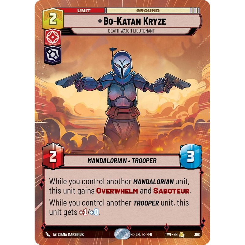Bo-Katan Kryze – Death Watch Lieutenant (Hyperspace) (398) [Twilight of the Republic]