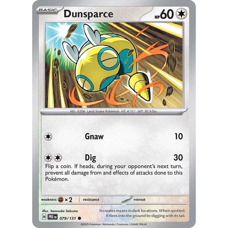 Dunsparce (079/131) [Scarlet & Violet: Prismatic Evolutions]
