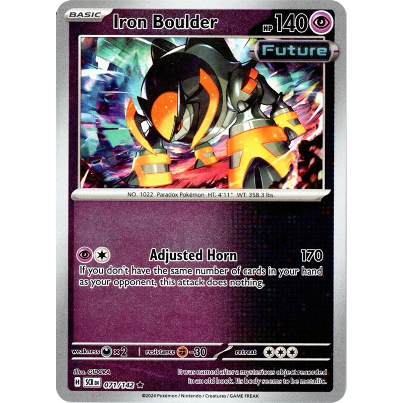 Iron Boulder (071/142) [Scarlet & Violet: Stellar Crown]
