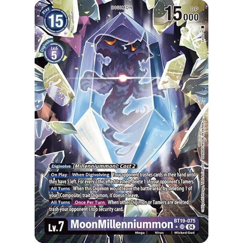 MoonMillenniummon [BT19-075] (Alternate Art) [Release Special Booster Ver.2.0]