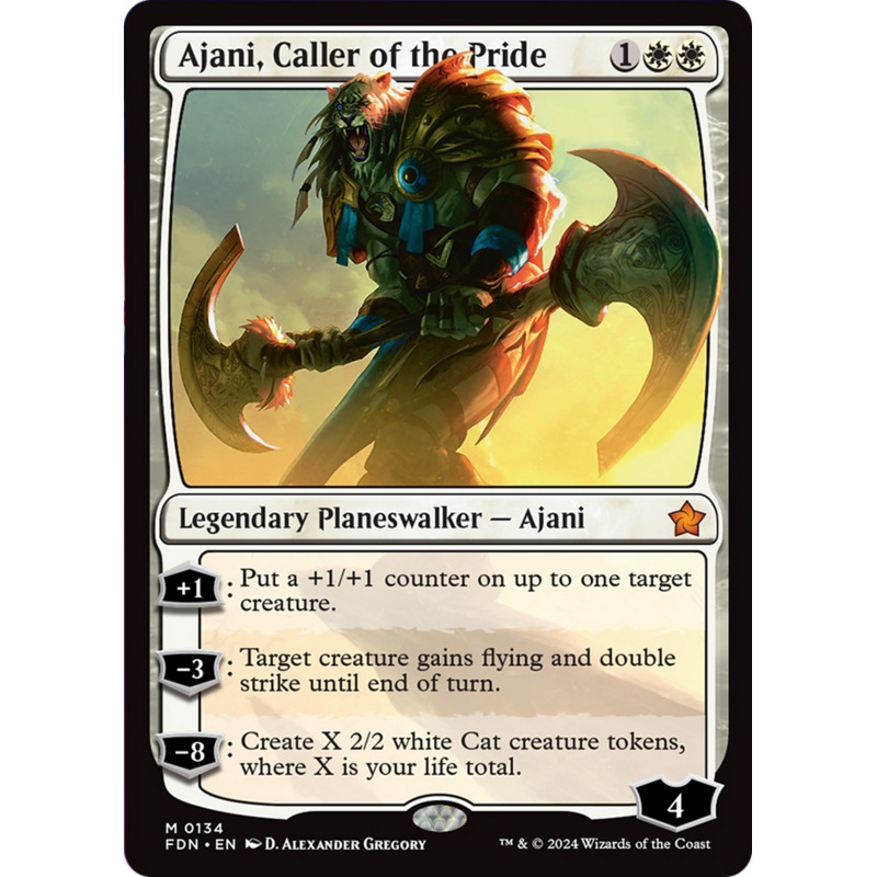 Ajani, Caller of the Pride [Foundations]