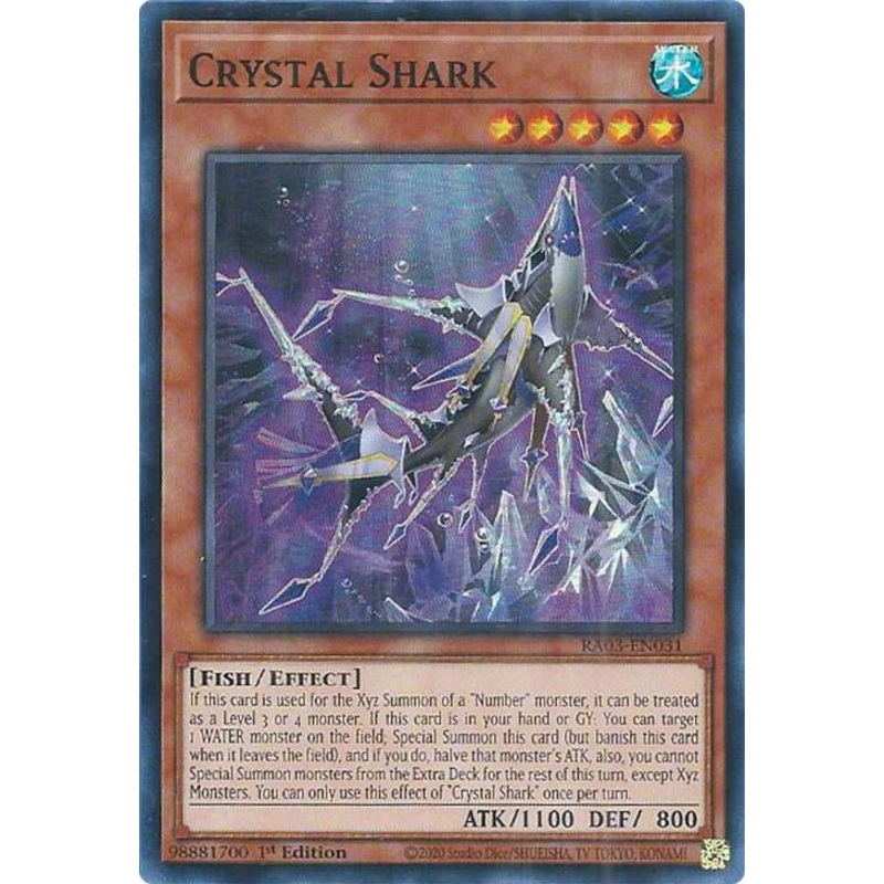 Crystal Shark [RA03-EN031] Super Rare