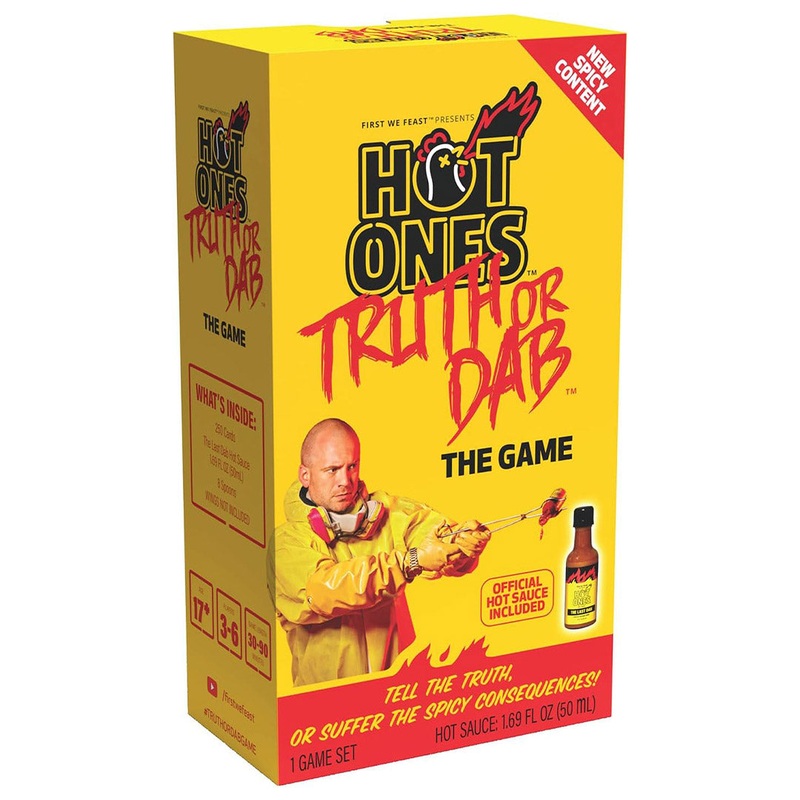 Hot Ones Truth or Dab The Game: The Spiciest Party Game