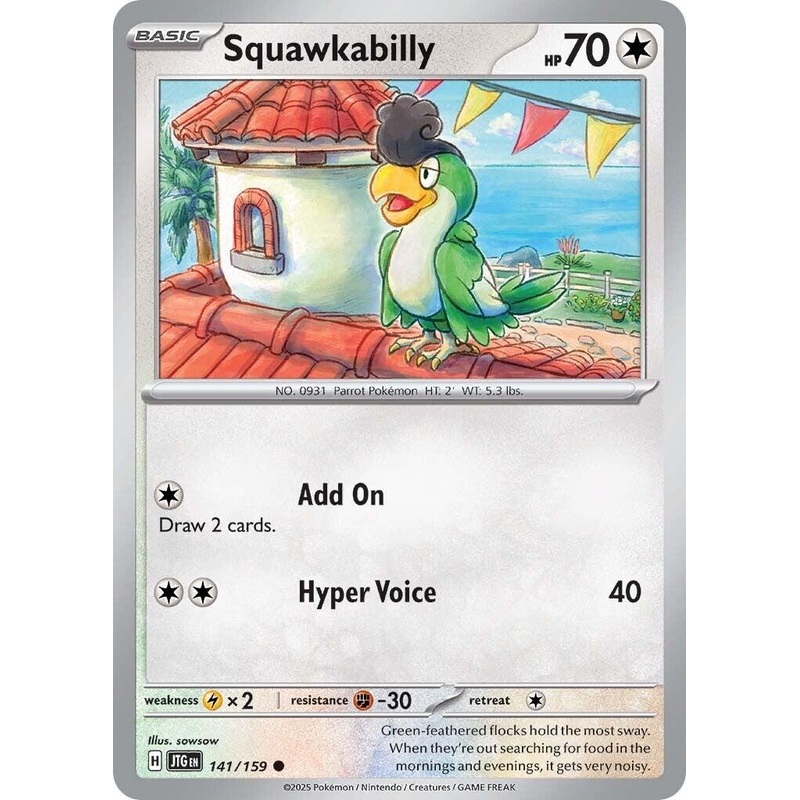 Squawkabilly (141/159) [Scarlet & Violet: Journey Together]