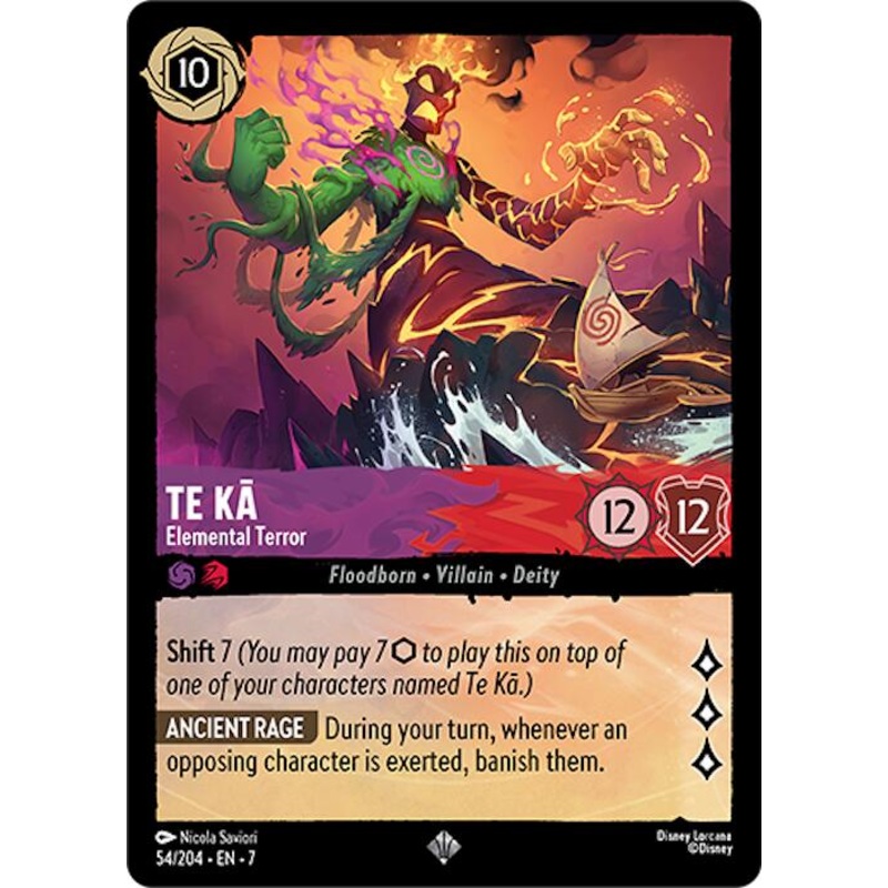 Te Ka – Elemental Terror (54/204) [Archazia’s Island]