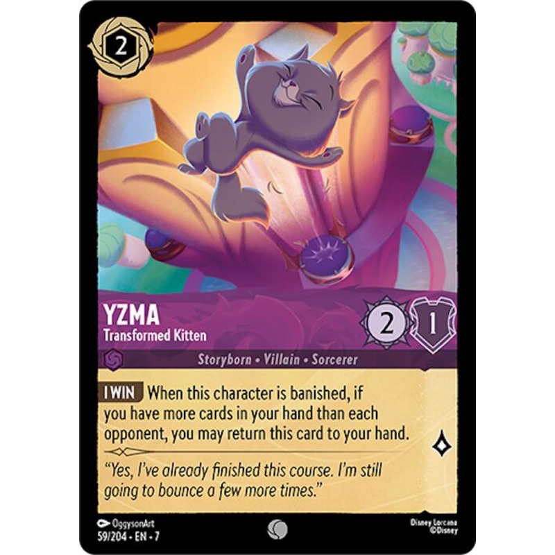 Yzma – Transformed Kitten (59/204) [Archazia’s Island]