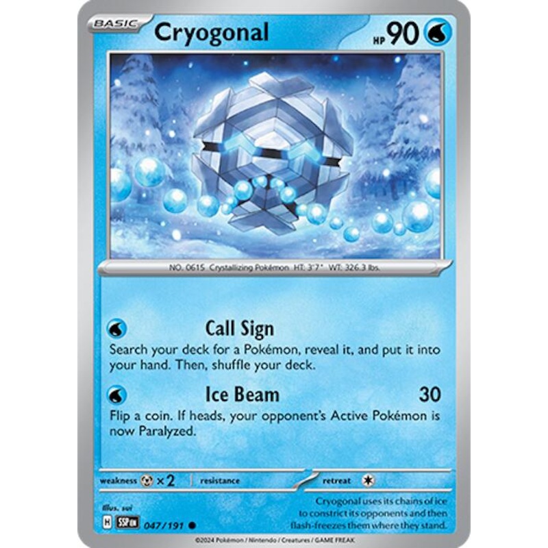 Cryogonal (047/191) [Scarlet & Violet: Surging Sparks]