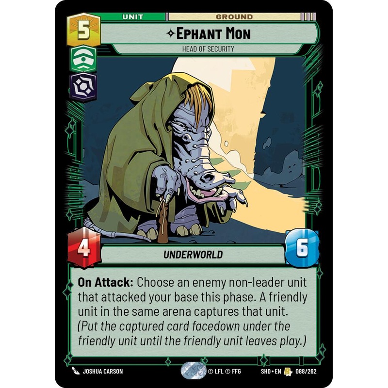 Ephant Mon – Head of Security (088/262) [Shadows of the Galaxy]