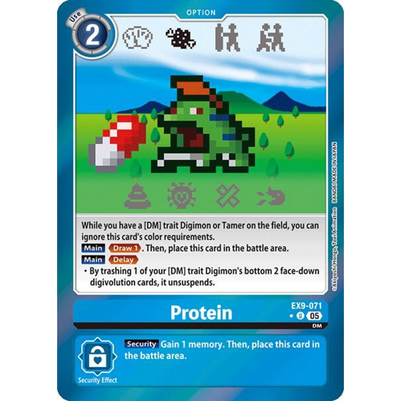 Protein [EX9-071] (Limited Foil) [Versus Monsters]