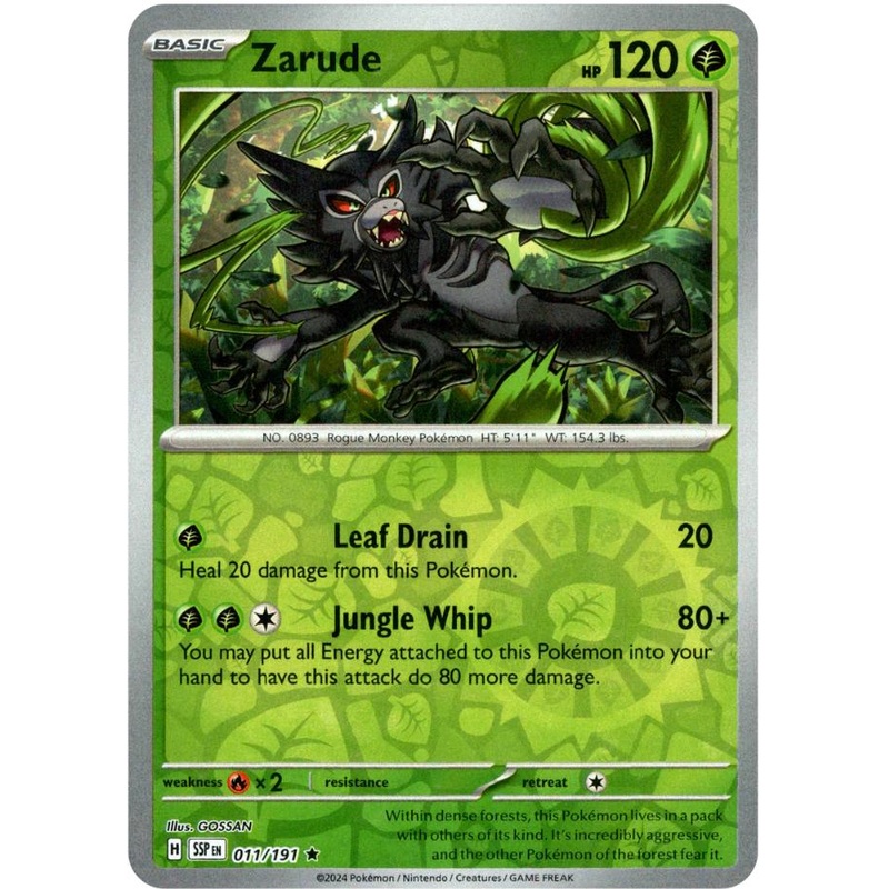 Zarude (011/191) [Scarlet & Violet: Surging Sparks]