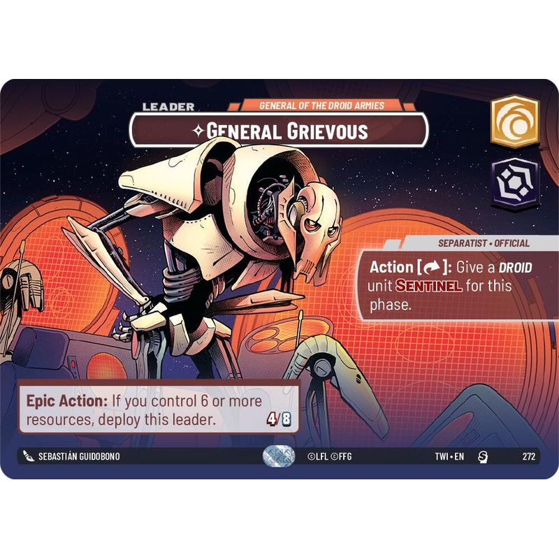 General Grievous – General of the Droid Armies (Showcase) (272) [Twilight of the Republic]