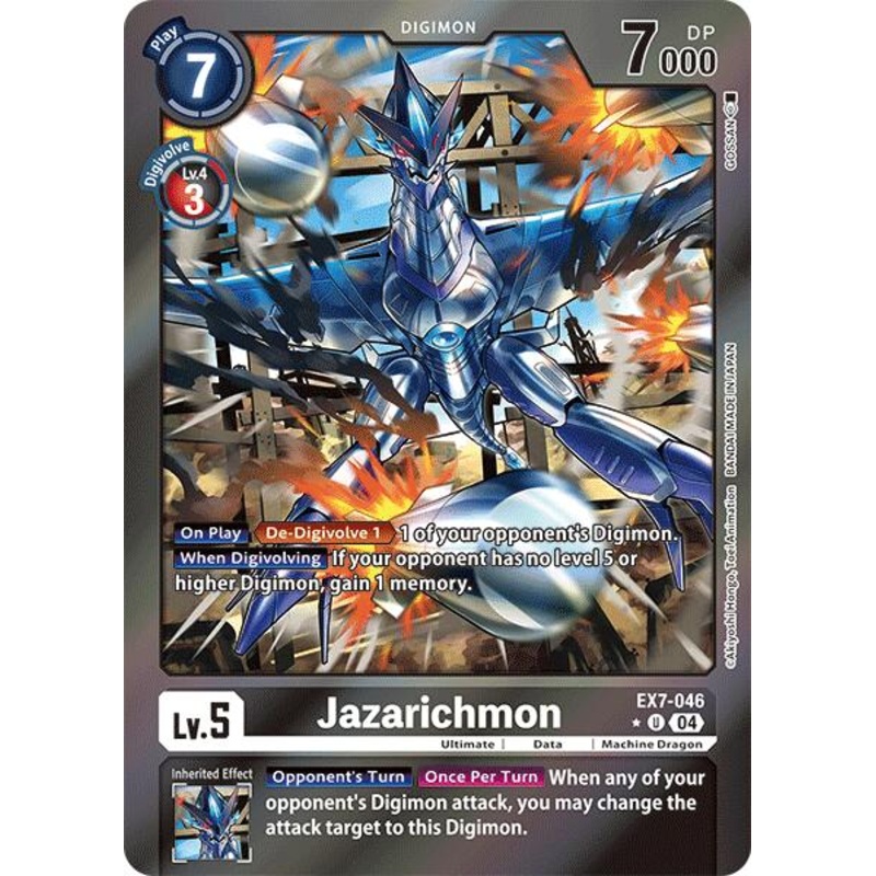 Jazarichmon [EX7-046] (Foil) [Digimon LIBERATOR]