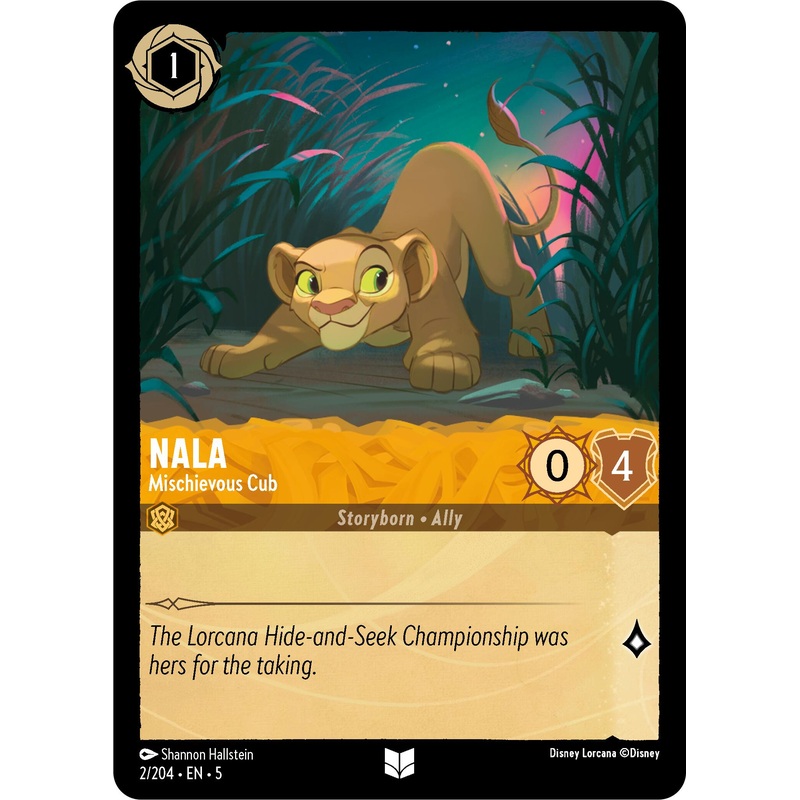 Nala – Mischievous Cub (2/204) [Shimmering Skies]