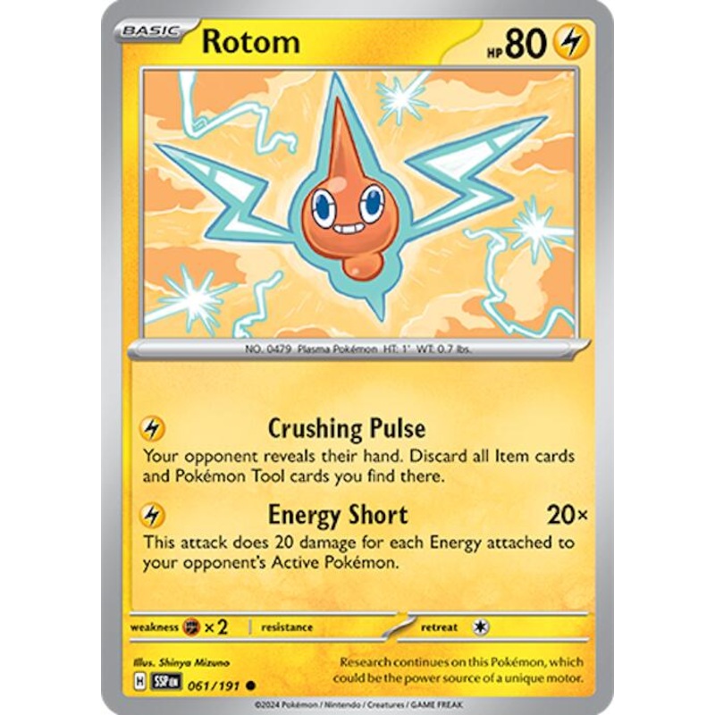 Rotom (061/191) [Scarlet & Violet: Surging Sparks]