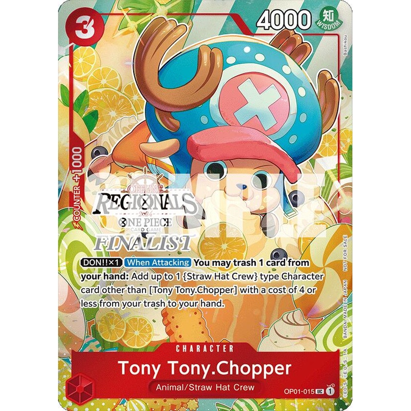 Tony Tony.Chopper (Offline Regional 2024 Vol. 3) [Finalist] [One Piece Promotion Cards]