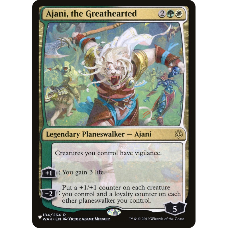 Ajani, the Greathearted [The List]