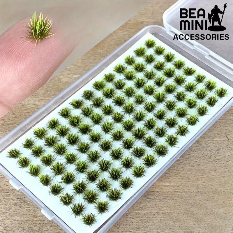 Bea Mini Basing Tufts – Spring Green 104Tuft Pack
