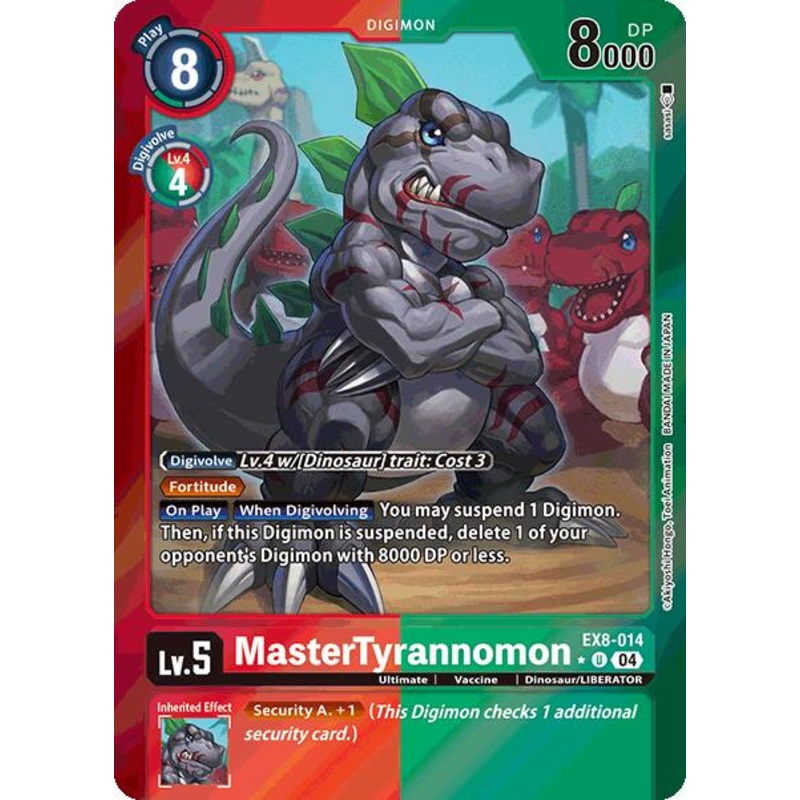 MasterTyrannomon [EX8-014] (Limited Foil) [Chain of Liberation]