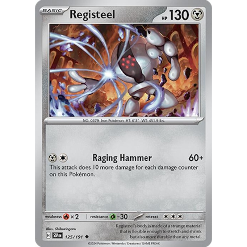 Registeel (125/191) [Scarlet & Violet: Surging Sparks]
